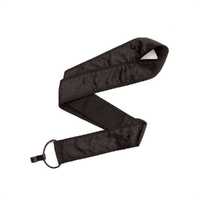 D'Addario Woven Classical Guitar Strap, Black Satin