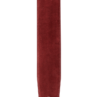D'Addario Suede Guitar Strap, Burgundy