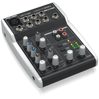 Behringer Xenyx 502S Premium Analog 5-Input Mixer w/ USB Streaming Interface