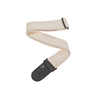 D'Addario Cotton Guitar Strap, Natural