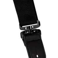 D'Addario Joe Satriani Swivel Guitar Strap, Black Nylon