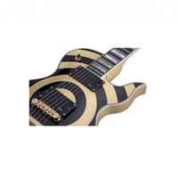 Wylde Audio Odin Grail Solid Body Electric Guitar Ebony/Genesis - 4513