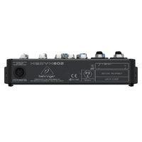 Behringer Xenyx 802S Premium Analog 8-Input Mixer w/ USB Streaming Interface