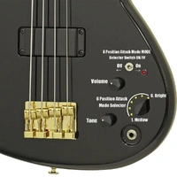 Aria Pro II SB-1000 Series Electric Bass Guitar - Black - Made in Japan