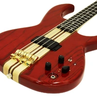 Aria Pro II SB-1000 Series Electric Bass Guitar in Paduak Red