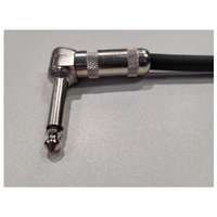 Analysis Plus Black Oval Patch Cable 0.2m  ( 8" ) USA Made