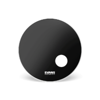Evans Onyx Resonant Bass Drum Head, 18 Inch