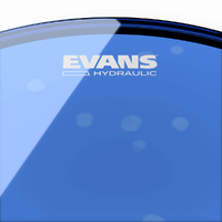 Evans Hydraulic Blue Bass Drum Head, 20 Inch