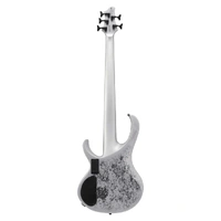 Ibanez BTB25TH5SLM 5-String 25th Anniversary Electric Bass (Silver Blizzard Matte)