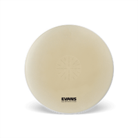 Evans Strata 1400  Power Center Reverse Dot Concert Bass Drum Head, 40 Inch