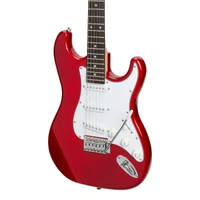 Casino ST-Style Electric Guitar Candy Apple Red  W/ Bag and Strap