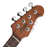 Sterling By Musicman Cutlass HSS Electric Guitar - Pueblo Pink Satin R/W