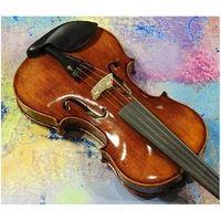  Violin Concert Series 4/4 Labeled Francesco Cervini CV-6 Set up  Zyex Strings