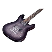 Framus D-Series Diablo Supreme Electric Guitar Nirvana Black Transparent High Polish
