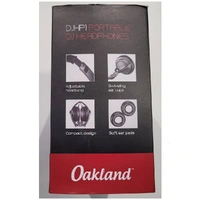 Oakland Portable DJ Headphones DJHP1 Includes Carry Case