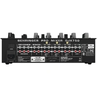 The Behringer Professional 5-Channel Digital DJX750 Pro DJ Mixer With Effects