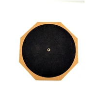 BBT 10 inch Drum Practice Pad - Black with Tripod Stand