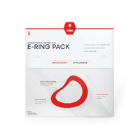 Evans 1 Inch E-Ring 10 Pack, 10 Inch