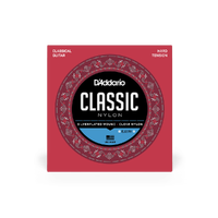 D'Addario EJ27H Student Nylon Classical Guitar Strings, Hard Tension