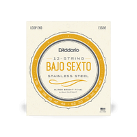 D'Addario EJS86 Bajo Sexto Stainless Steel Strings