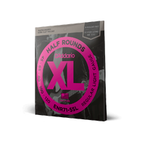 D'Addario ENR71-5SL Half Round Bass Guitar Strings, Regular Light, 45-130, Super Long Scale