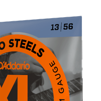 D'Addario  4 SETS EPS600 ProSteels Electric Guitar Strings, Jazz Medium, 13 - 56