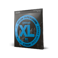 D'Addario ETB92M Tapewound Bass Guitar Strings, Medium, 50-105, Medium Scale