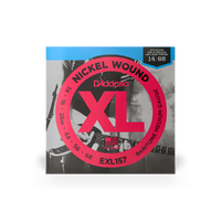 D'Addario EXL157 Nickel Wound Electric Guitar Strings, Baritone Medium, 14-68