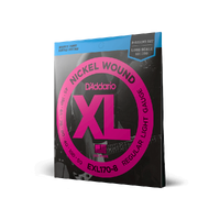 D'Addario 8-String Nickel Wound Bass Guitar Strings 32-130, Long Scale