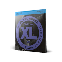 D'Addario EXL280 Nickel Wound Piccolo Bass Strings, 20-52, Long Scale