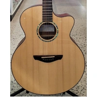 Faith FJCE - Natural Jupiter Cutaway Acoustic / Electric Guitar Solid wood + Case