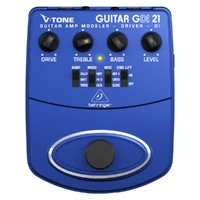 The Behringer GDI21 V-Tone Guitar Amp Modeler/Direct Recording Preamp/DI Box