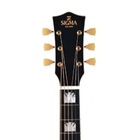 Sigma GJA-SG200 Maple Acoustic / Electric Guitar w/ Fishman Sonitone Wine Red