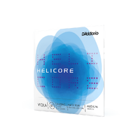 D'Addario Helicore Viola Single D String, Extra Long Scale, Medium Tension