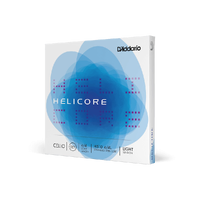 D'Addario Helicore Cello String Set, 4/4 Scale, Light Tension