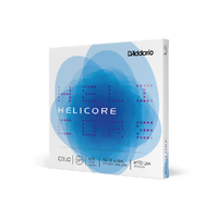 D'Addario Helicore Cello String Set, 4/4 Scale, Medium Tension