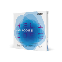 D'Addario Helicore Orchestral Bass Single G String, 1/10 Scale, Medium Tension
