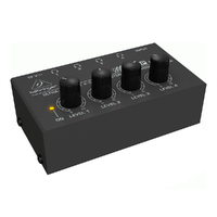 The Behringer Ultra-Compact 4-Channel Microamp HA400 Stereo Headphone Amplifier