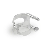 D'Addario H-Ligature & Cap, Alto Saxophone, Silver