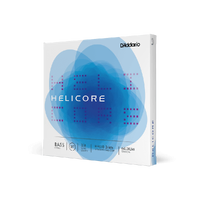 D'Addario Helicore Hybrid Bass Single E String, 3/4 Scale, Medium Tension