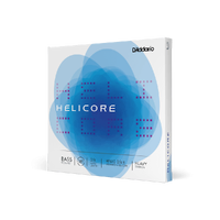 D'Addario Helicore Pizzicato Bass String Set, 3/4 Scale, Heavy Tension