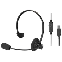The Behringer Professional USB Mono Headset With Natural Sounding Microphone