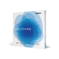 D'Addario Helicore Solo Bass Single B String, 3/4 Scale, Medium Tension