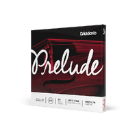D'Addario Prelude Cello Single A String, 1/4 Scale, Medium Tension