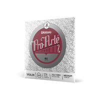 D'Addario Pro-Arte Violin Single D String, 1/16 Scale, Medium Tension