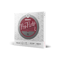 D'Addario Pro-Arte Cello Single C String, 3/4 Scale, Medium Tension