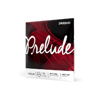 D'Addario Prelude Violin Single A String, 3/4 Scale, Medium Tension