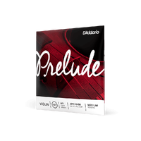 D'Addario Prelude Violin Single A String, 4/4 Scale, Medium Tension