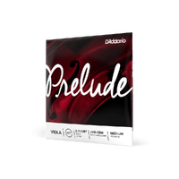 D'Addario Prelude Viola String Set, Extra Short Scale, Medium Tension