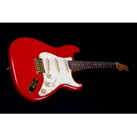 JET JS-380-RD-G Electric Guitar - Red  with Gold Hardware
